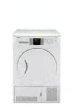 Beko EcoSmart DPU8360W Heat Pump Condenser Tumble Dryer - White